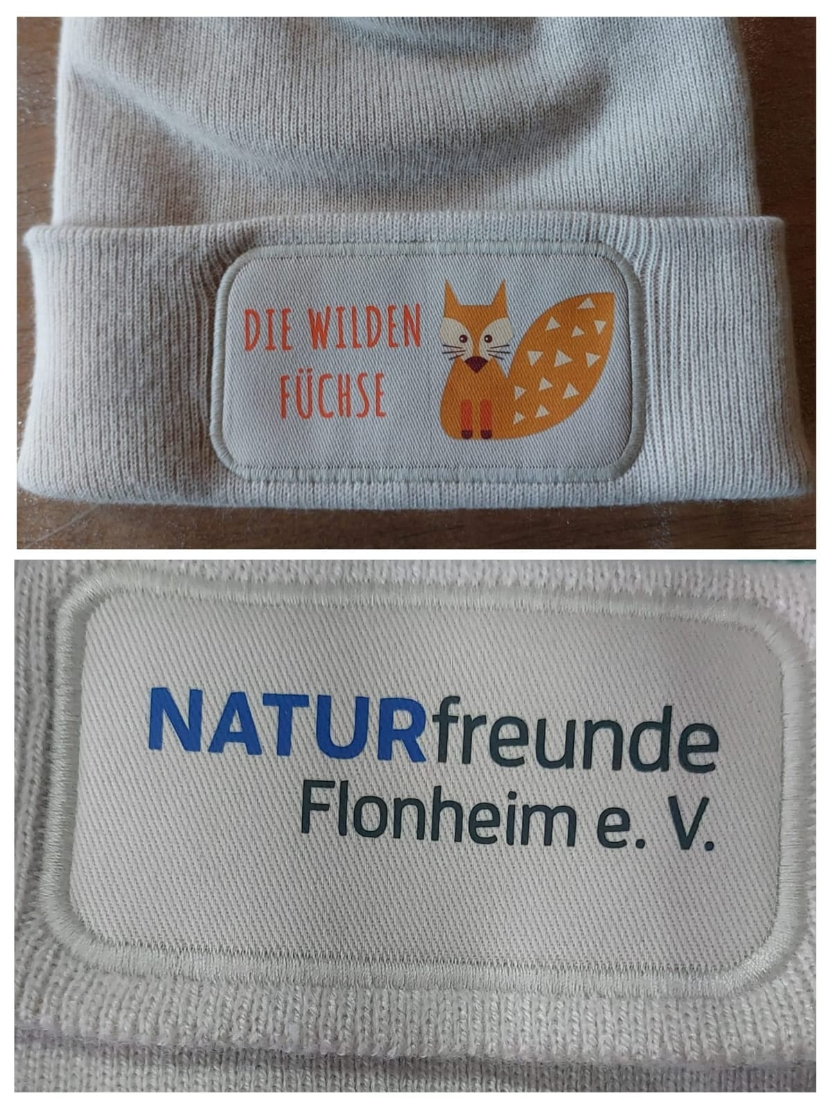 Druckbeispiel Mützen