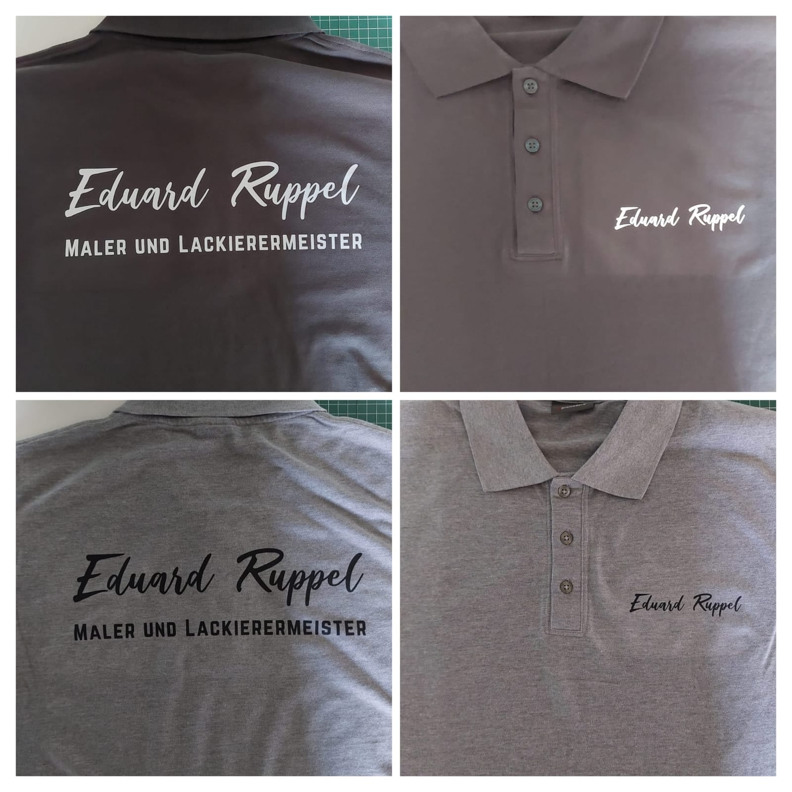 Eduard Ruppel, Maler und Lackierermeister